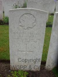Etaples Military Cemetery - Ward, Albert Edward